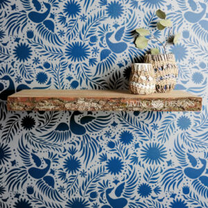 Plantilla Decorativa “Ave Otomi III” – Plantillas Decorativas, stencils,  para el diseño de interiores y pintar paredes como papel tapiz y vinilos  decorativos